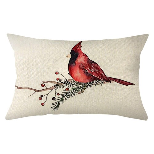 Christmas cardinal throw - christmas,